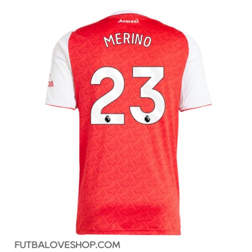 Dres Arsenal Mikel Merino #23 Domáci 2025-26 Krátky Rukáv
